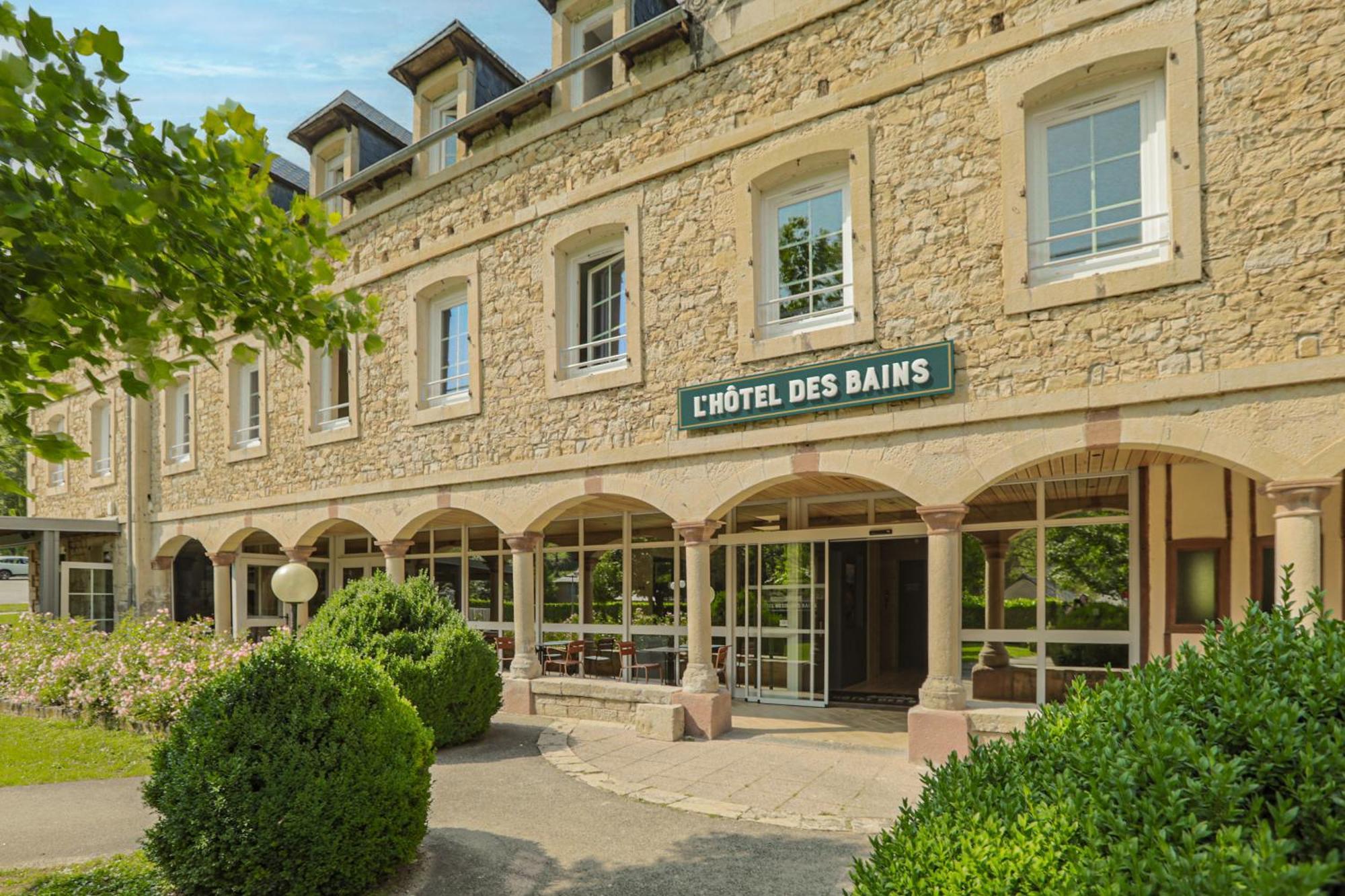 L'Hotel Des Bains - Salles-La-Source Eksteriør bilde